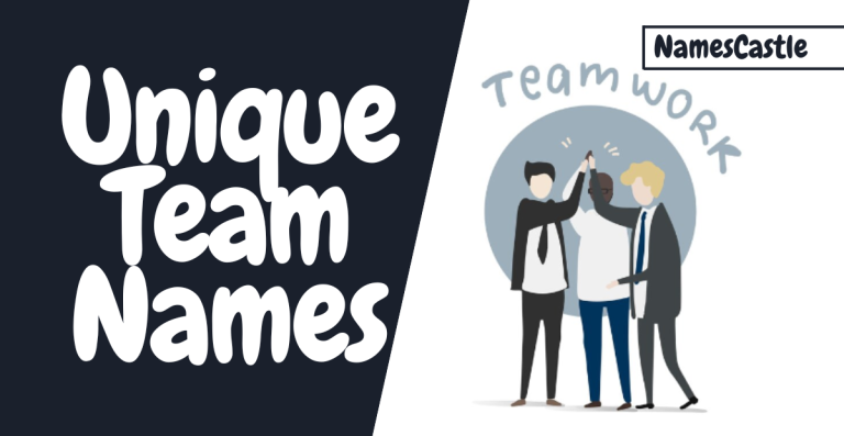 Discover Exceptional Identity: Unique Team Names for Every Group