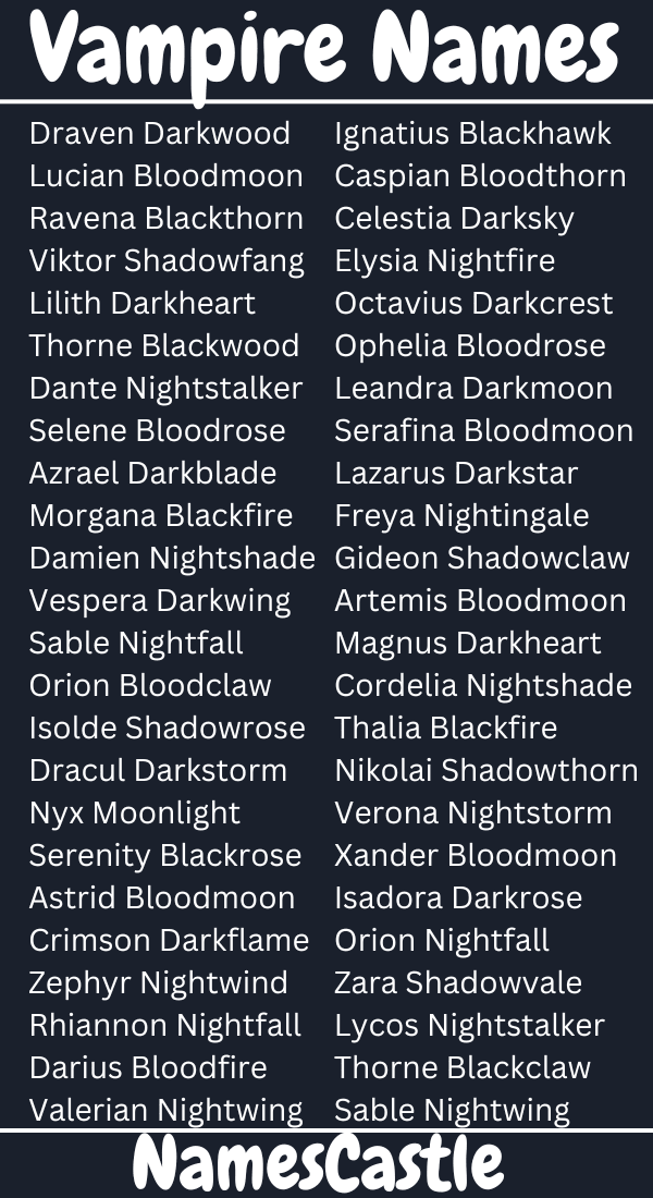 500-vampire-names-unique-creative-funny-cool-catchy-ideas