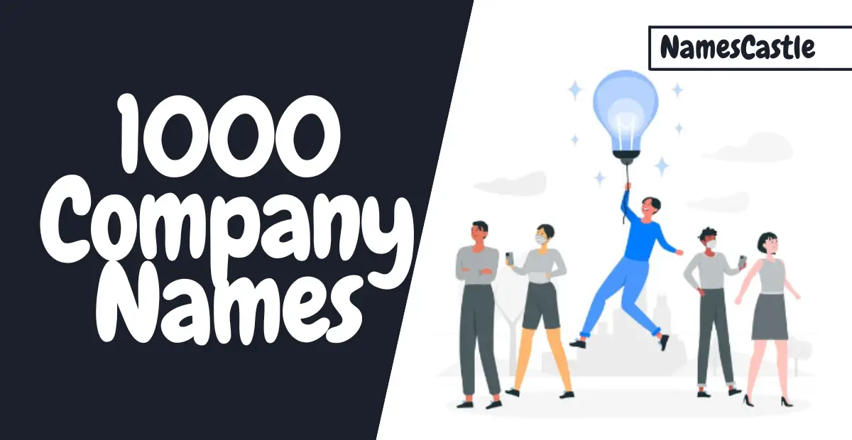 1000 Company Names