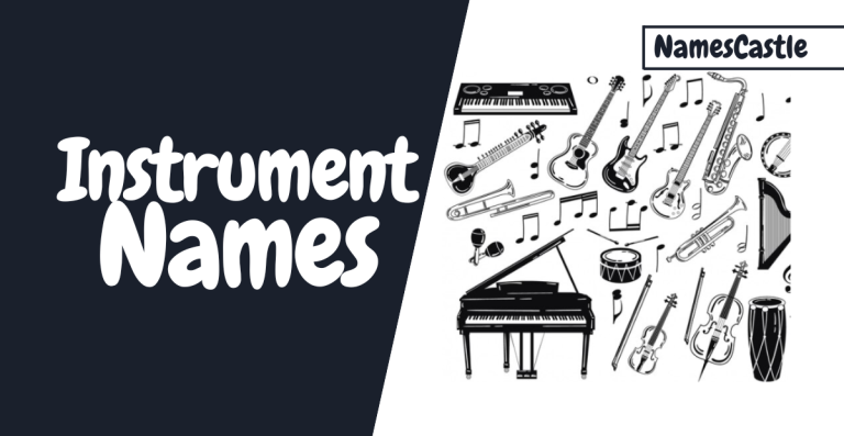 Harmonize Your Sound: Creative Names for Instruments to Elevate Your Music