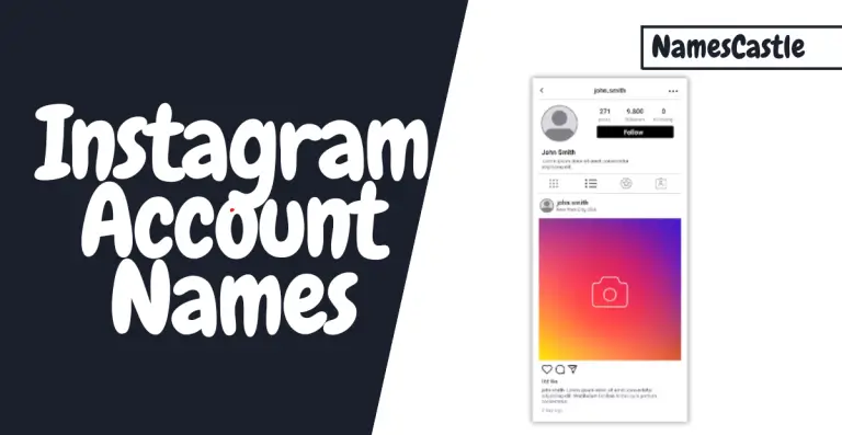 Unique Instagram Account Names to Make Your Profile Stand Out