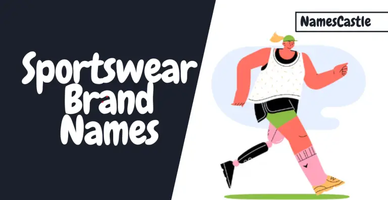 Sportswear Brand Names