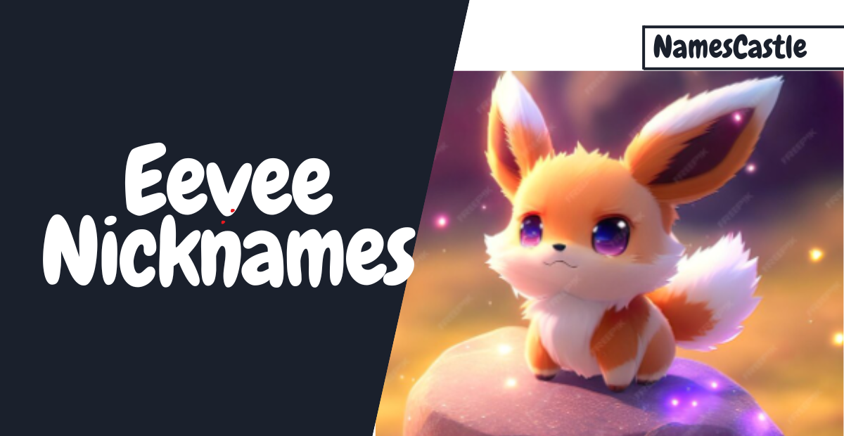 570+ Eevee Nicknames Creative Unique Stylish Cool & Cute