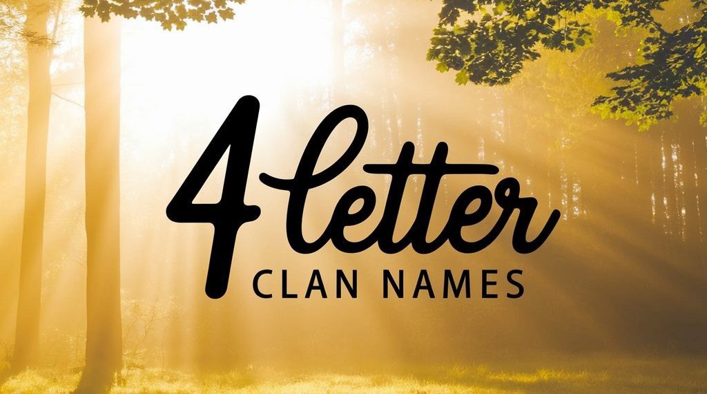 4 letter clan names