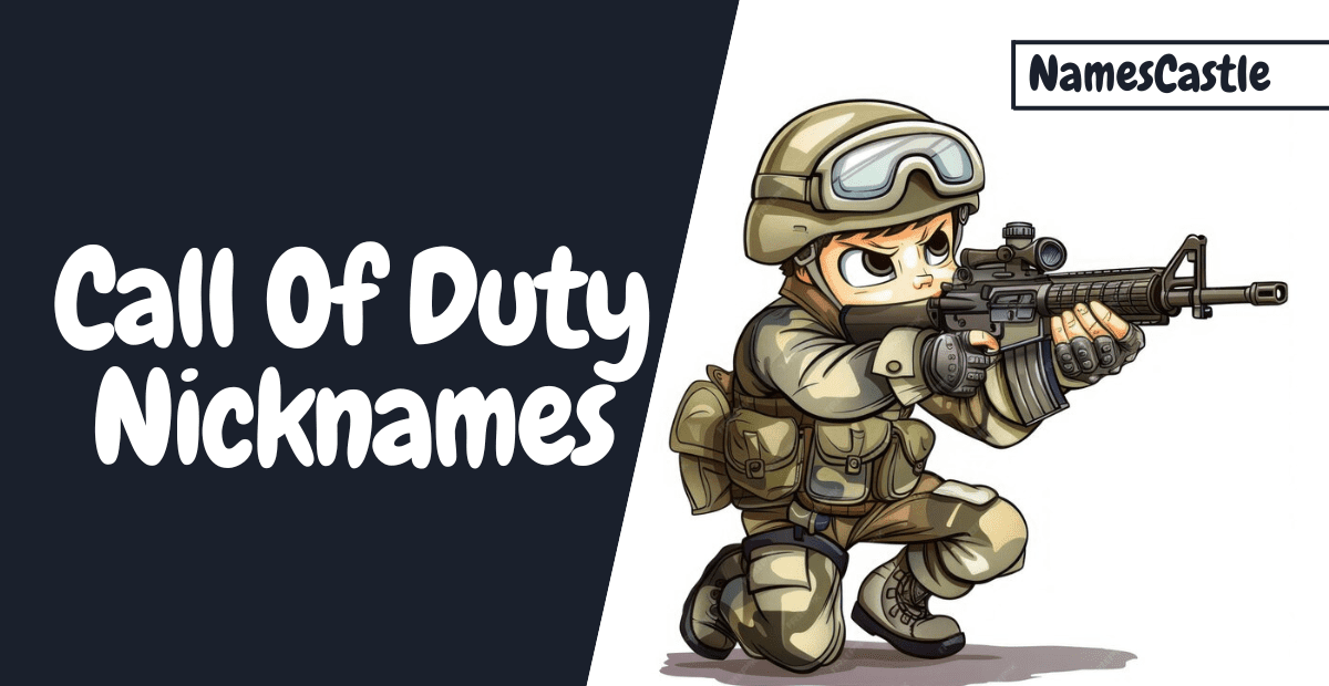 Call Of Duty Nicknames