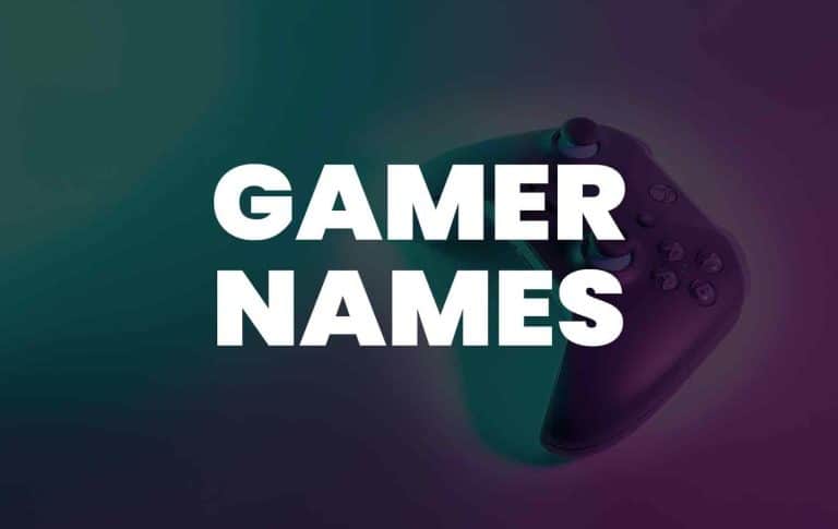 Legendary Gamer Names