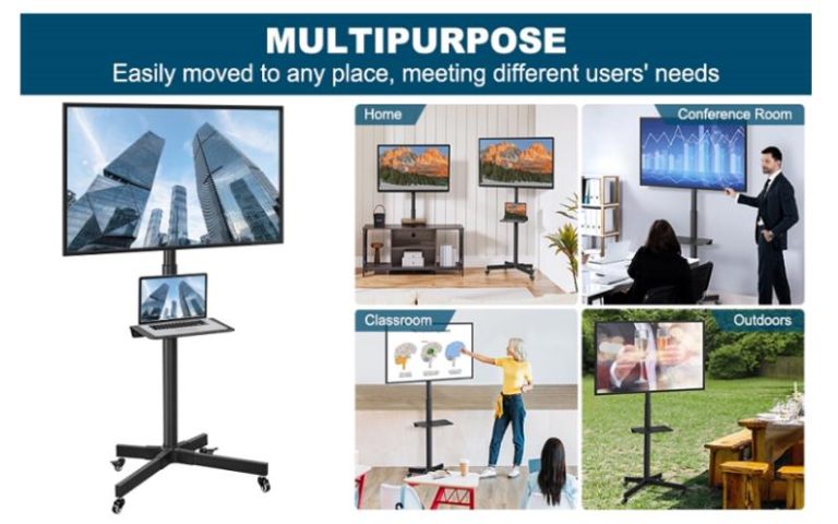 Mobile TV Stands for the Smart Tech Era: Benefits & Storage Solutions