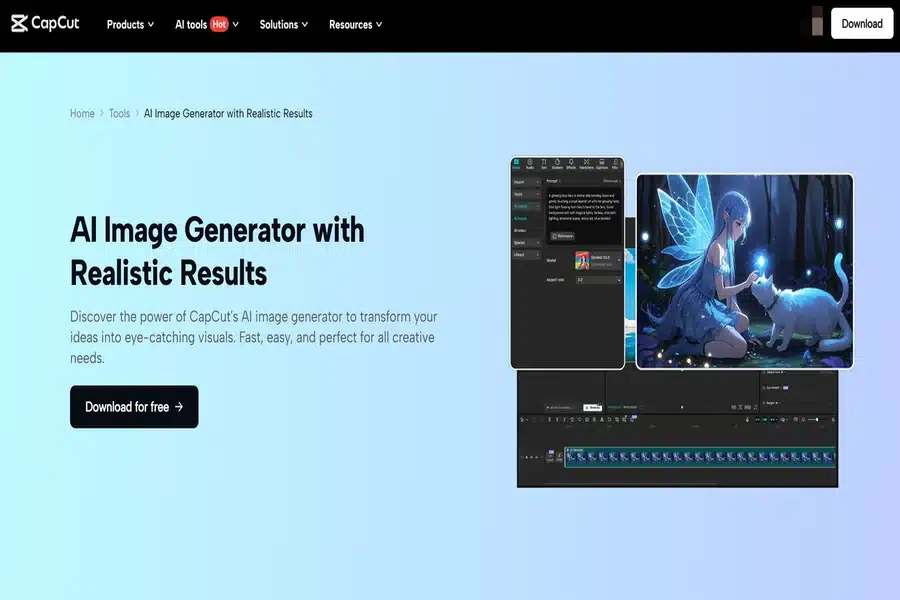 CapCut AI Image Generator